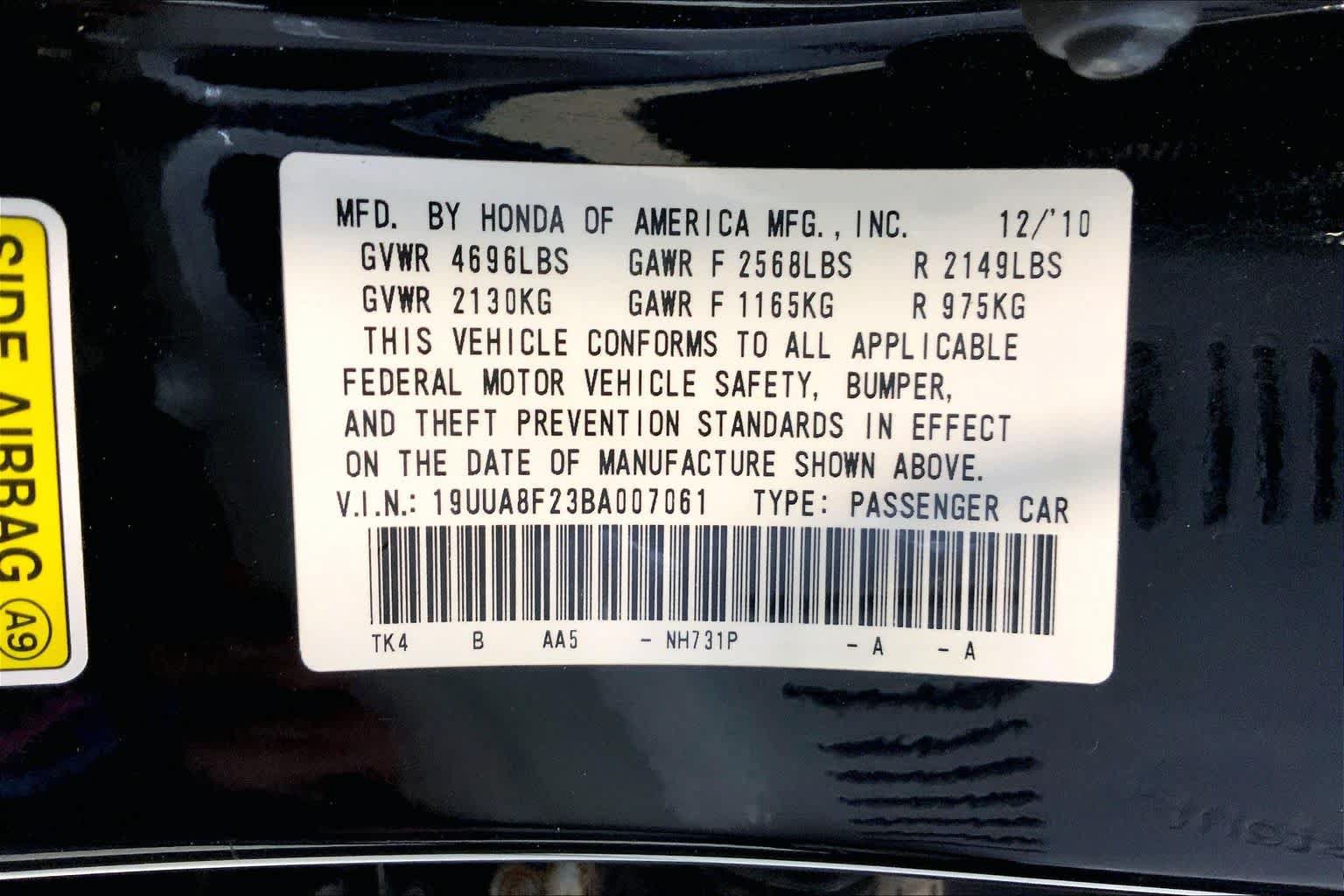 Used 2011 Acura TL FWD image 36