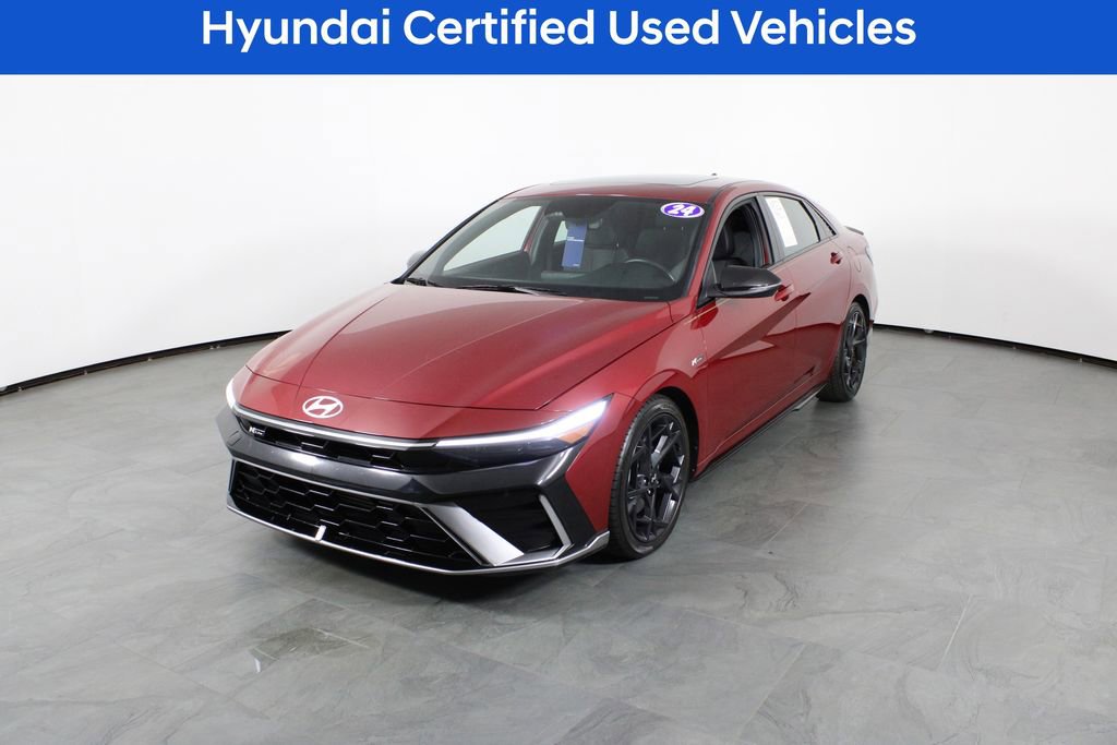 Certified 2024 Hyundai Elantra N Line FWD image 2
