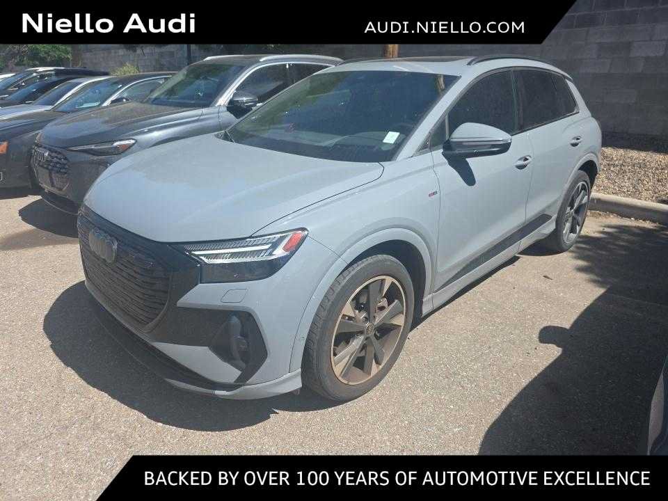 Used 2023 Audi Q4 e-tron Prestige w/ Black Optic Package AWD/4WD image 1