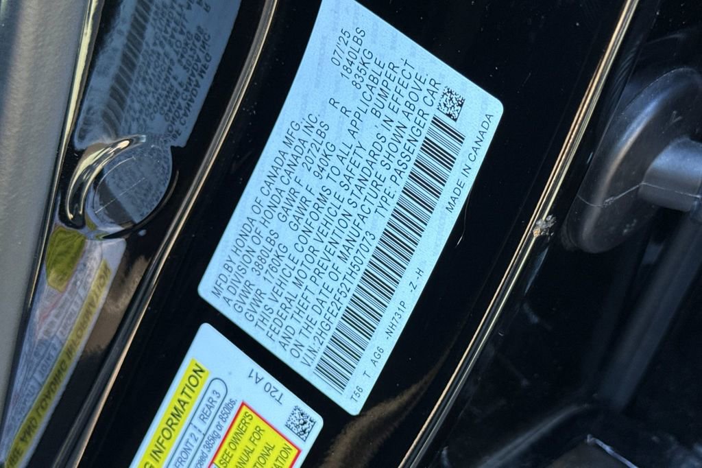 Certified 2026 Honda Civic Sport image 27