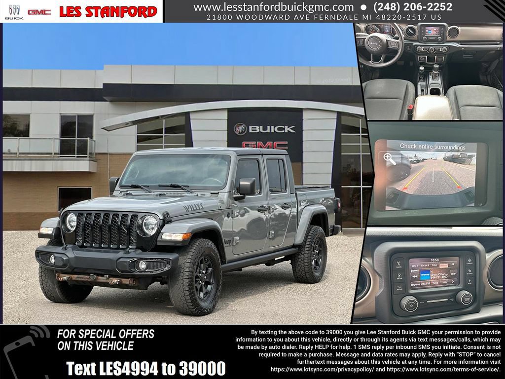 Used 2021 Jeep Gladiator Sport AWD/4WD video 1