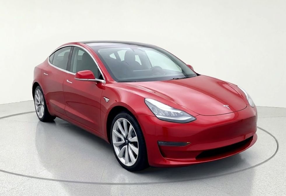 Used 2019 Tesla Model 3 Long Range AWD/4WD image 1