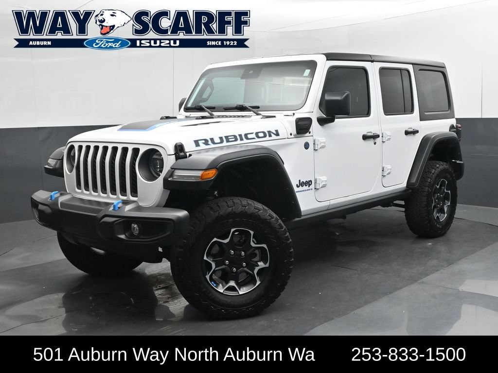 Used 2023 Jeep Wrangler Unlimited Rubicon 4xe w/ Safety Group AWD/4WD video 1