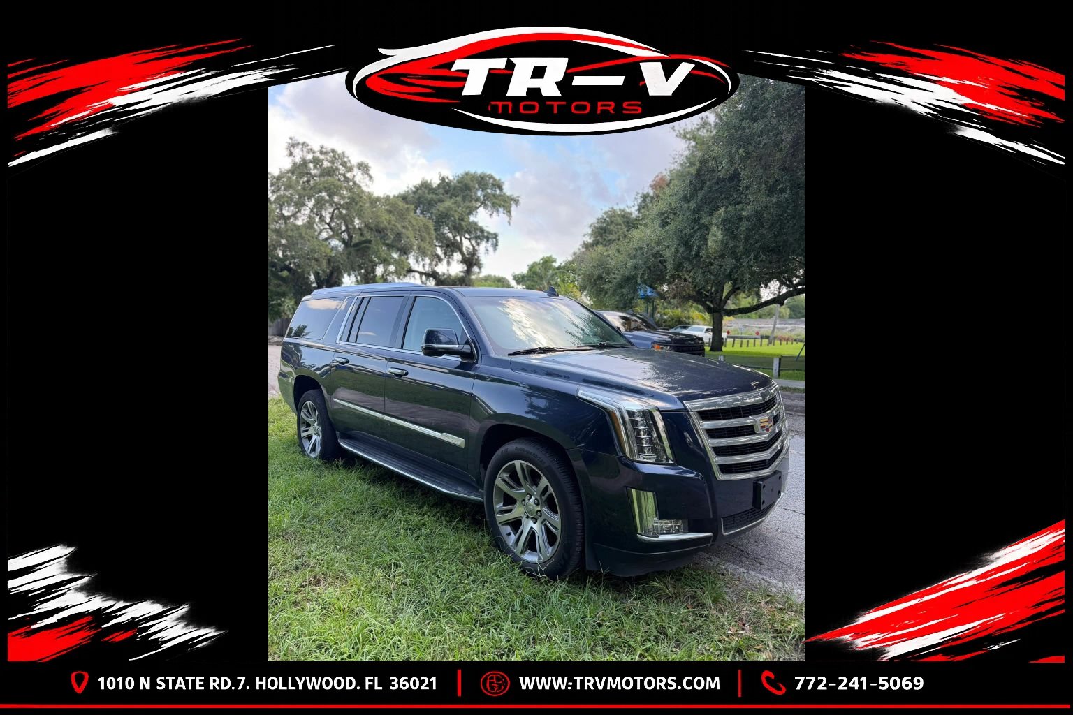 Used 2017 Cadillac Escalade ESV Luxury AWD/4WD image 1