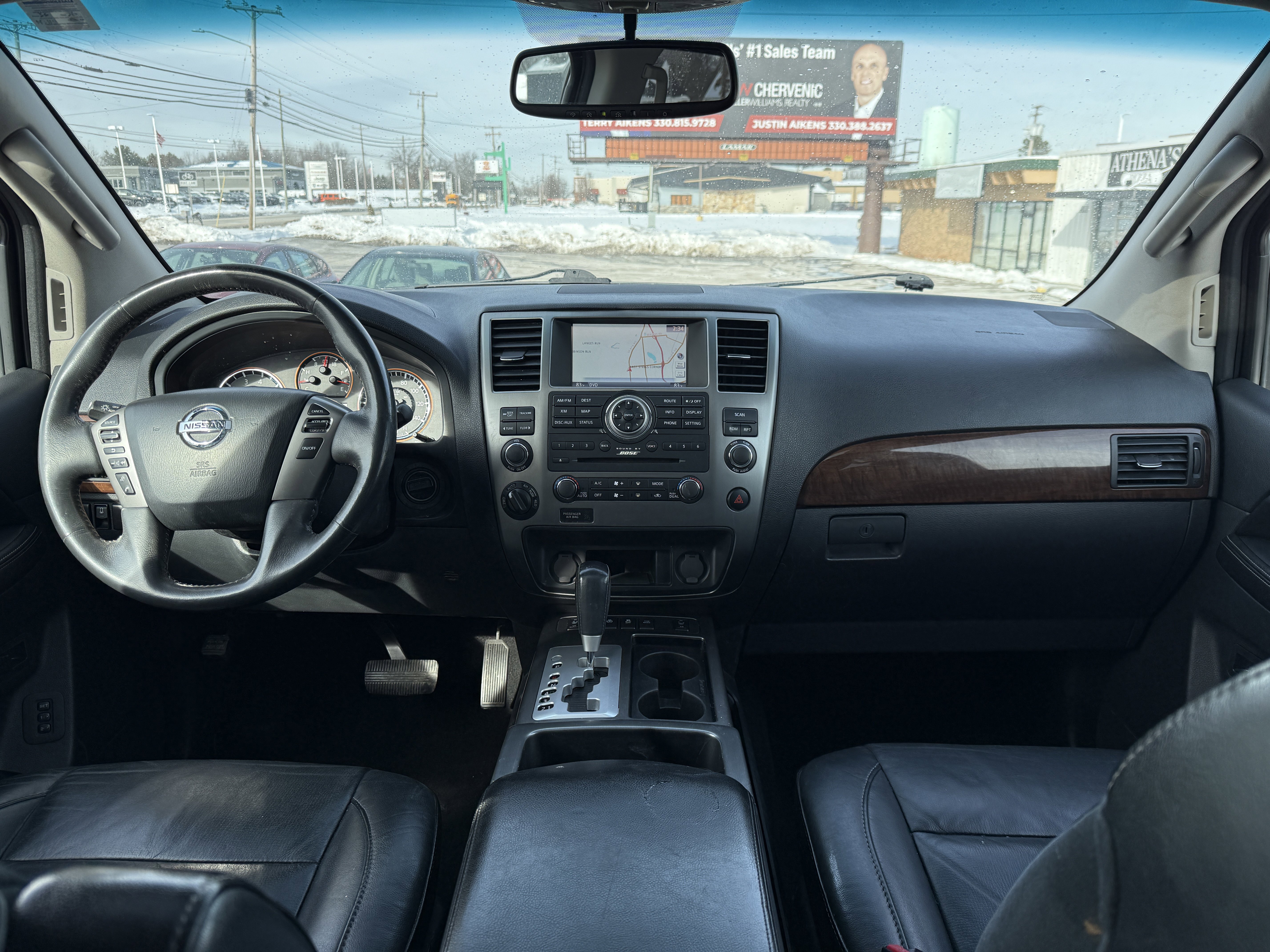 Used 2014 Nissan Armada Platinum w/ 2nd Row Captain Seat Package image 25