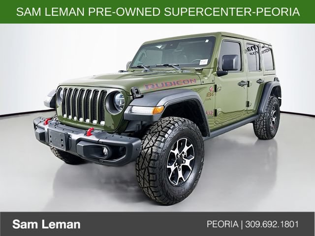 Used 2021 Jeep Wrangler Unlimited Rubicon AWD/4WD image 3