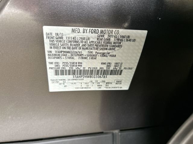 Used 2012 Ford Taurus SEL image 30