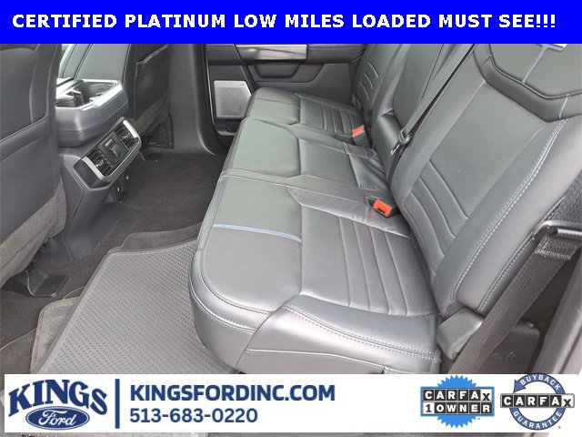 Certified 2024 Ford F150 Platinum w/ Equipment Group 702A High image 28