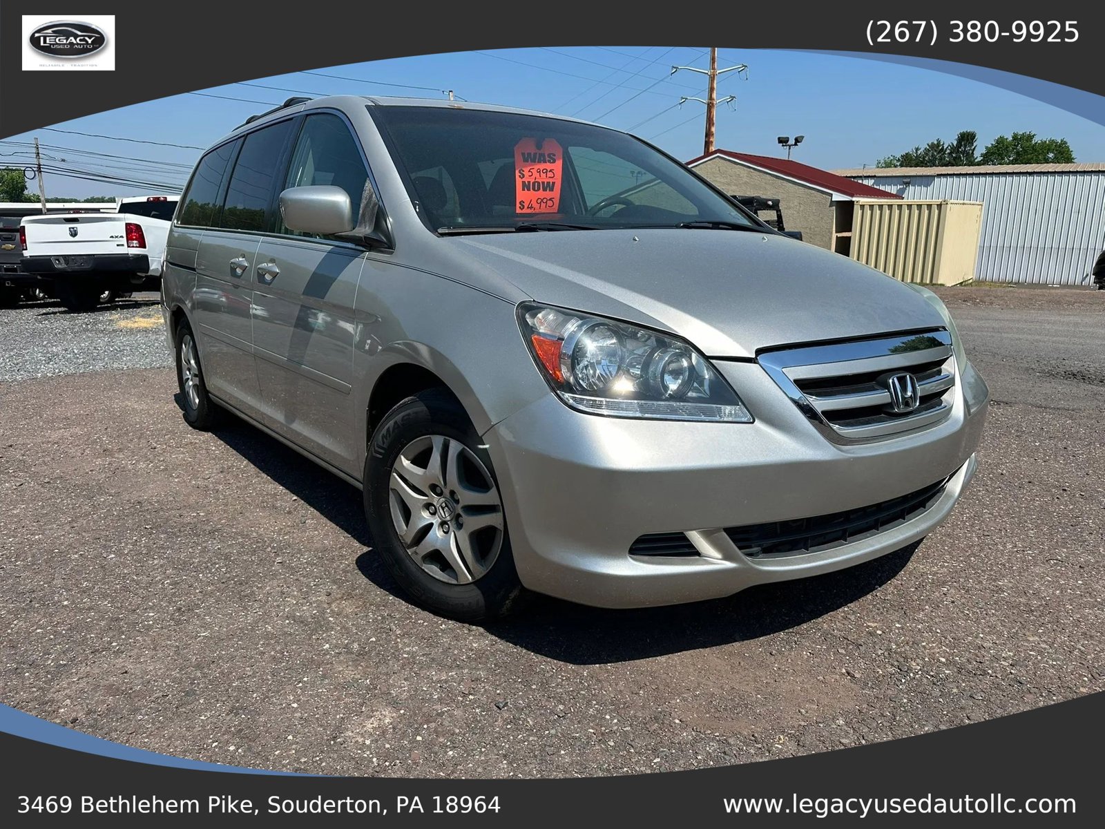 Used 2005 Honda Odyssey EX-L