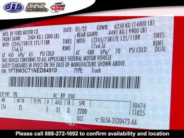 Used 2022 Ford F350 XLT w/ XLT Value Package image 21