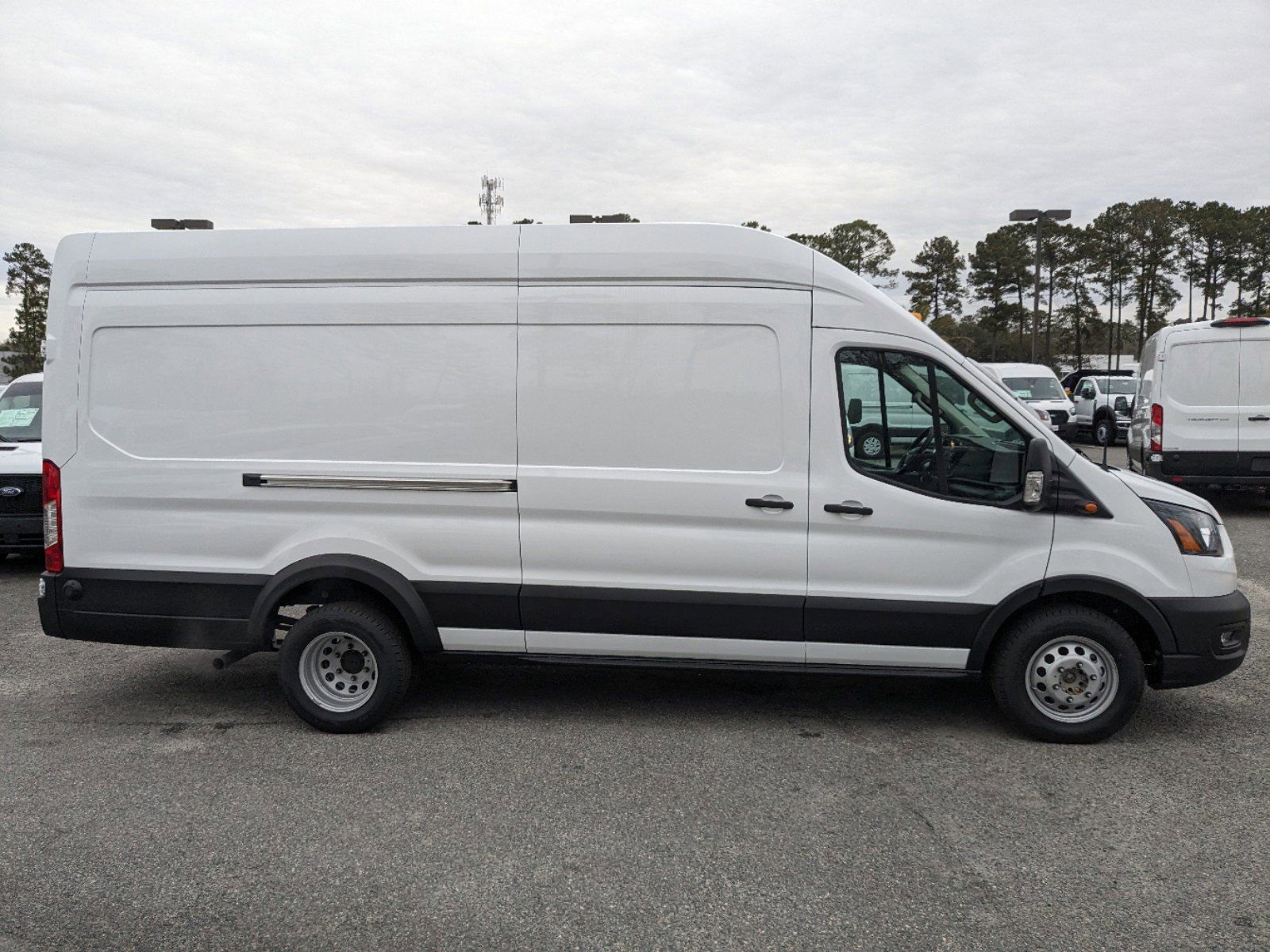 New 2024 Ford Transit 350 148 High Roof DRW AWD w/ Exterior Upgrade Package image 3