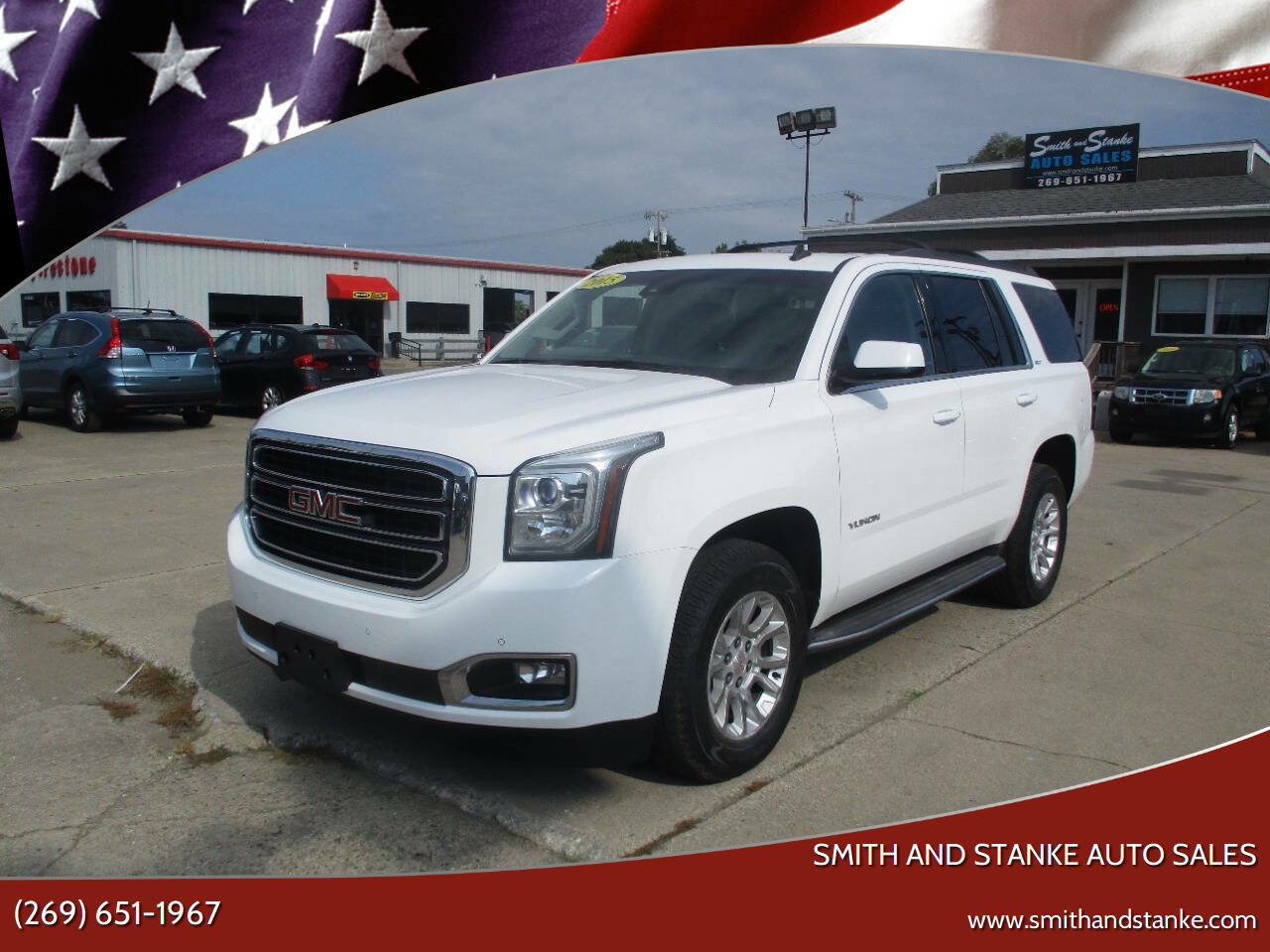 Used 2015 GMC Yukon SLT w/ Open Road Package image 1
