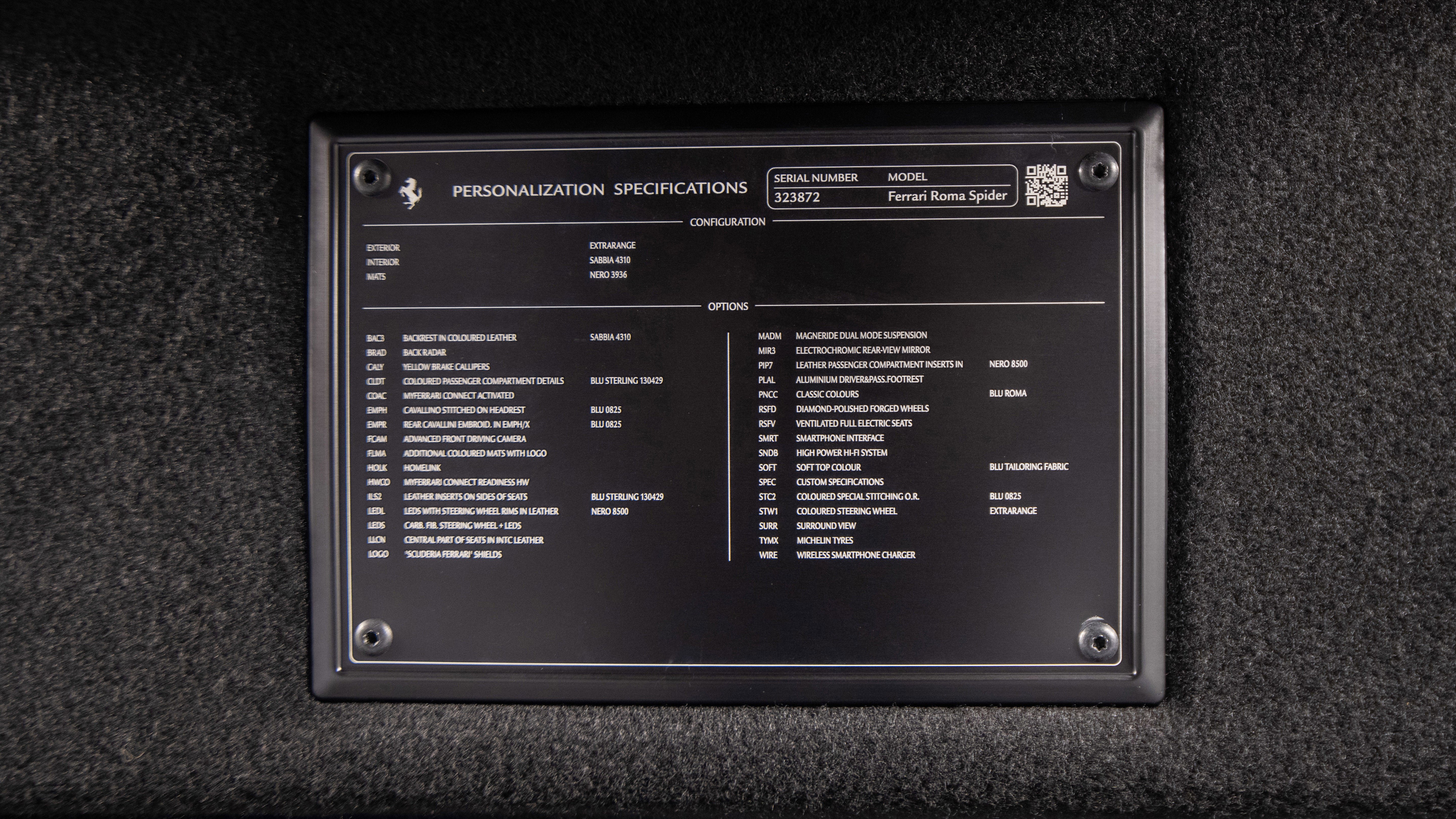Certified 2025 Ferrari Roma Spider RWD image 48