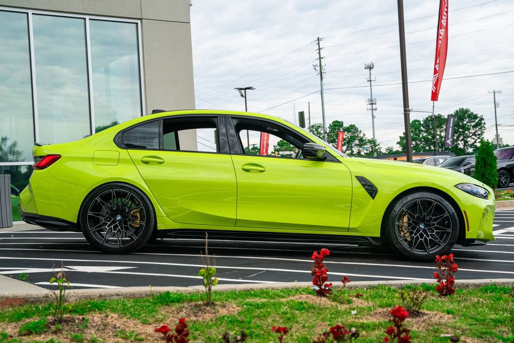 Used 2021 BMW M3 Competition w/ M Carbon Exterior Package RWD image 13