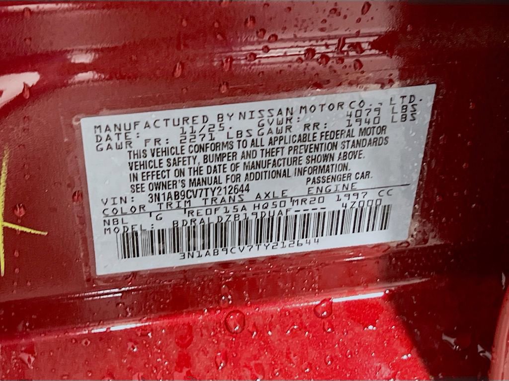 New 2026 Nissan Sentra SV w/ SV Convenience Package image 26