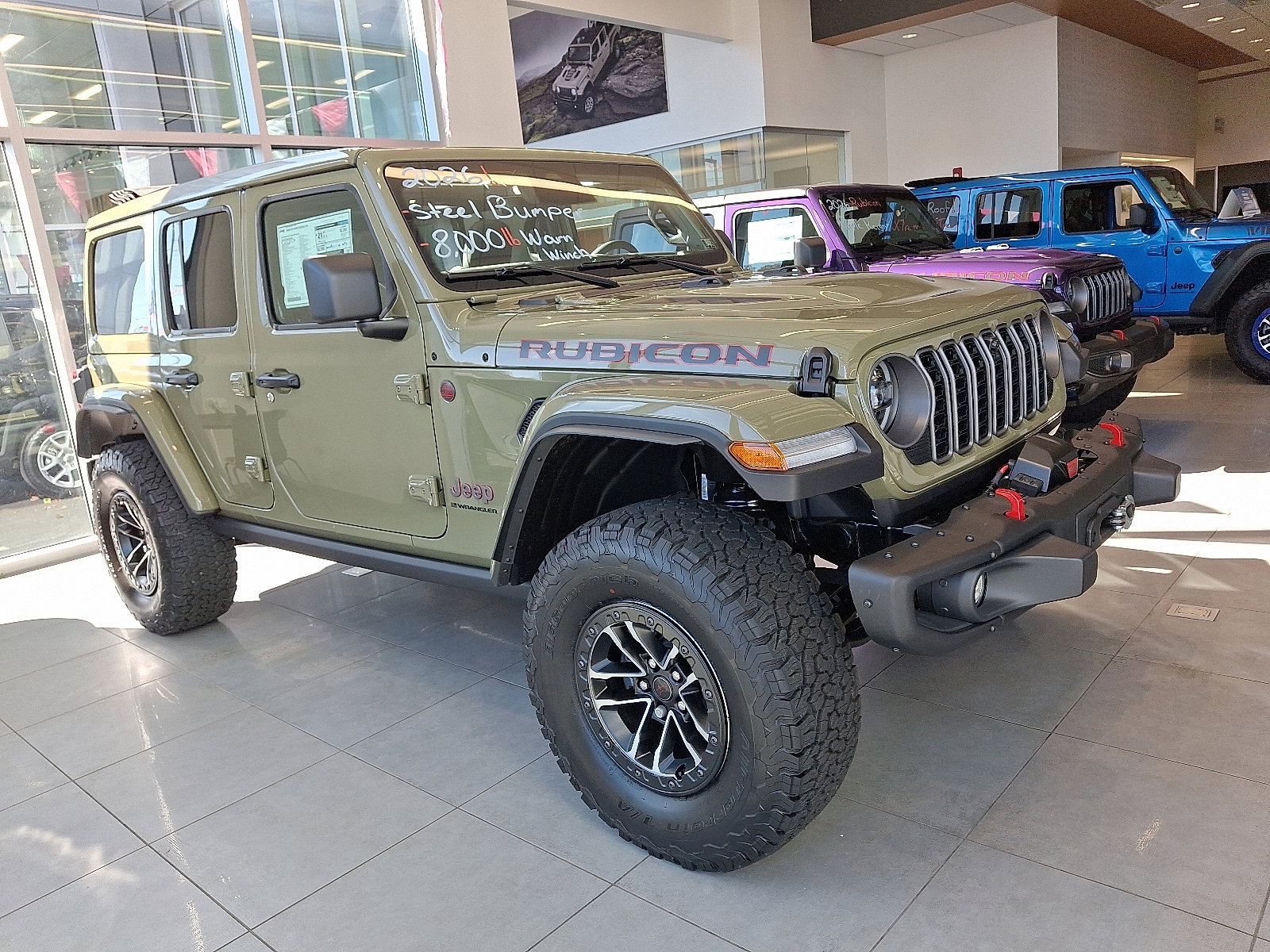 New 2026 Jeep Wrangler Unlimited Rubicon image 1