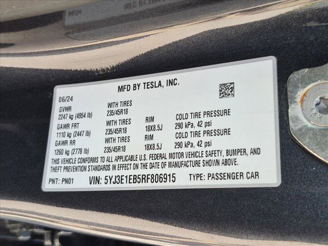 Used 2024 Tesla Model 3 Long Range AWD/4WD image 25