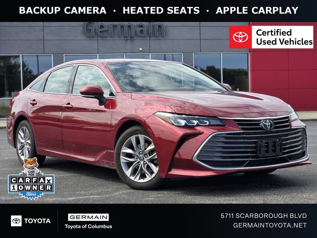 Certified 2019 Toyota Avalon XLE w/ Moonroof Package