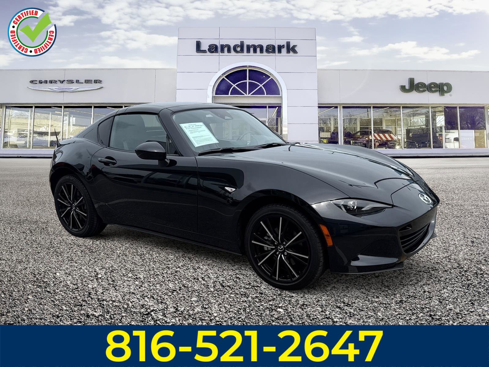 Used 2024 MAZDA MX-5 Miata RF Grand Touring w/ Weather Package
