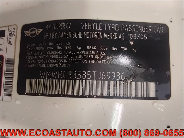Used 2005 MINI Cooper Hardtop FWD image 18