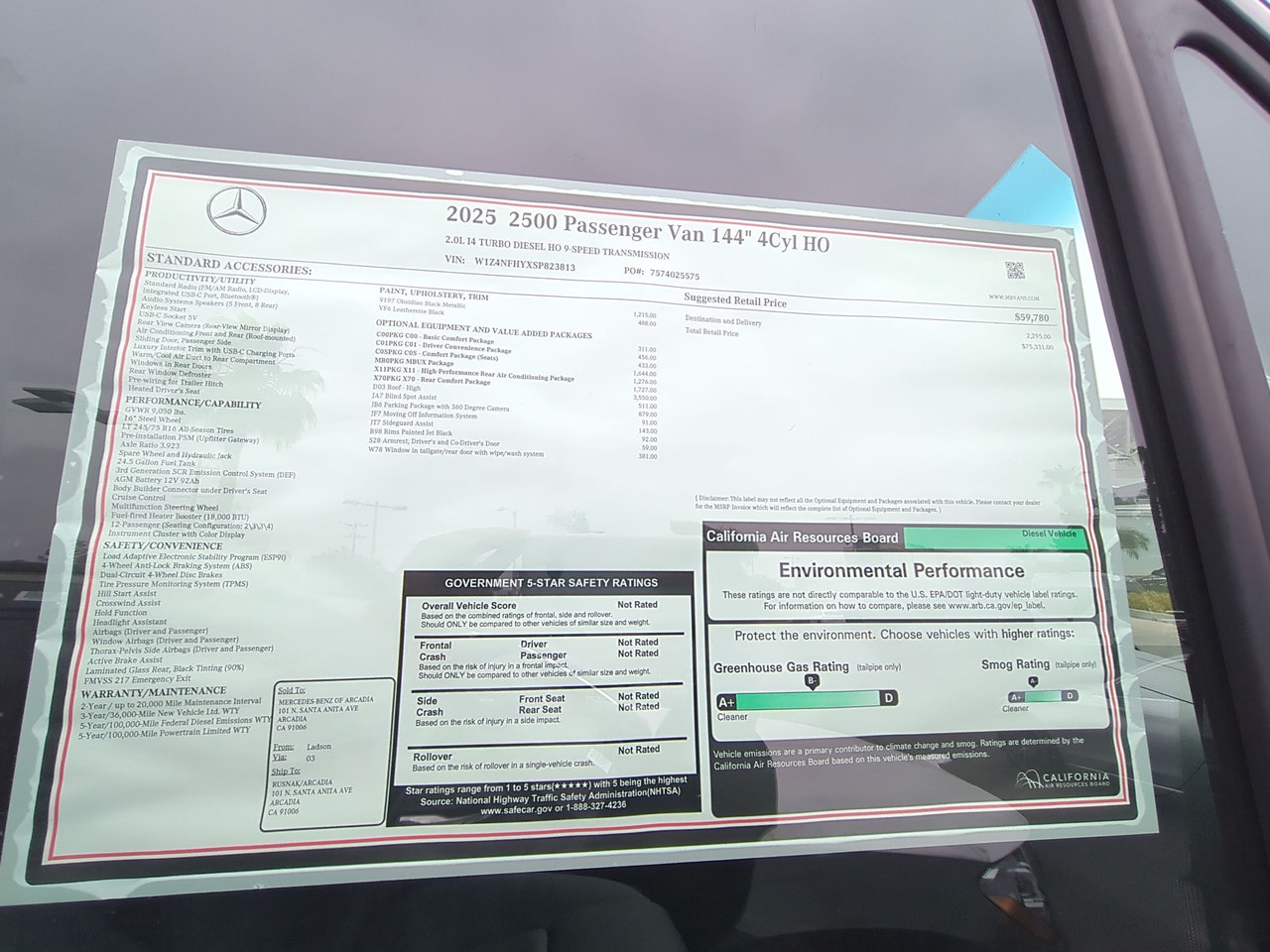 New 2025 Mercedes-Benz Sprinter 2500 image 11