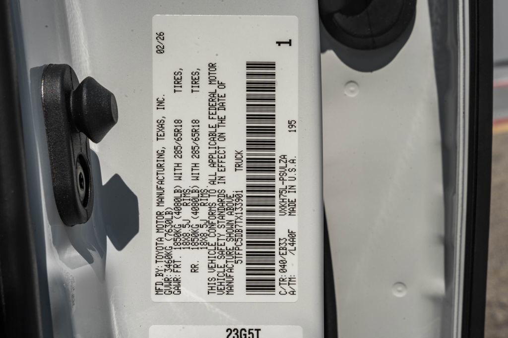 New 2026 Toyota Tundra TRD Pro image 47