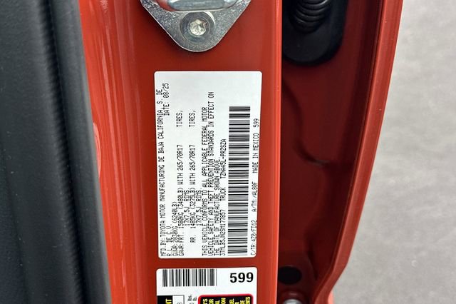 New 2025 Toyota Tacoma TRD Off-Road image 29