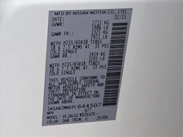 Used 2015 Nissan Pathfinder SL w/ SL Tech Package image 26