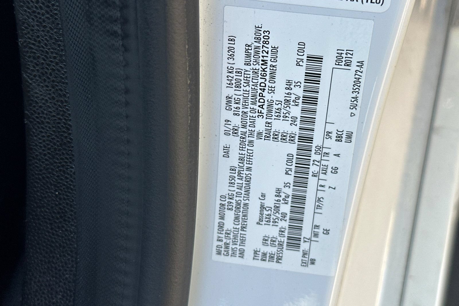 Used 2019 Ford Fiesta ST-Line FWD image 24