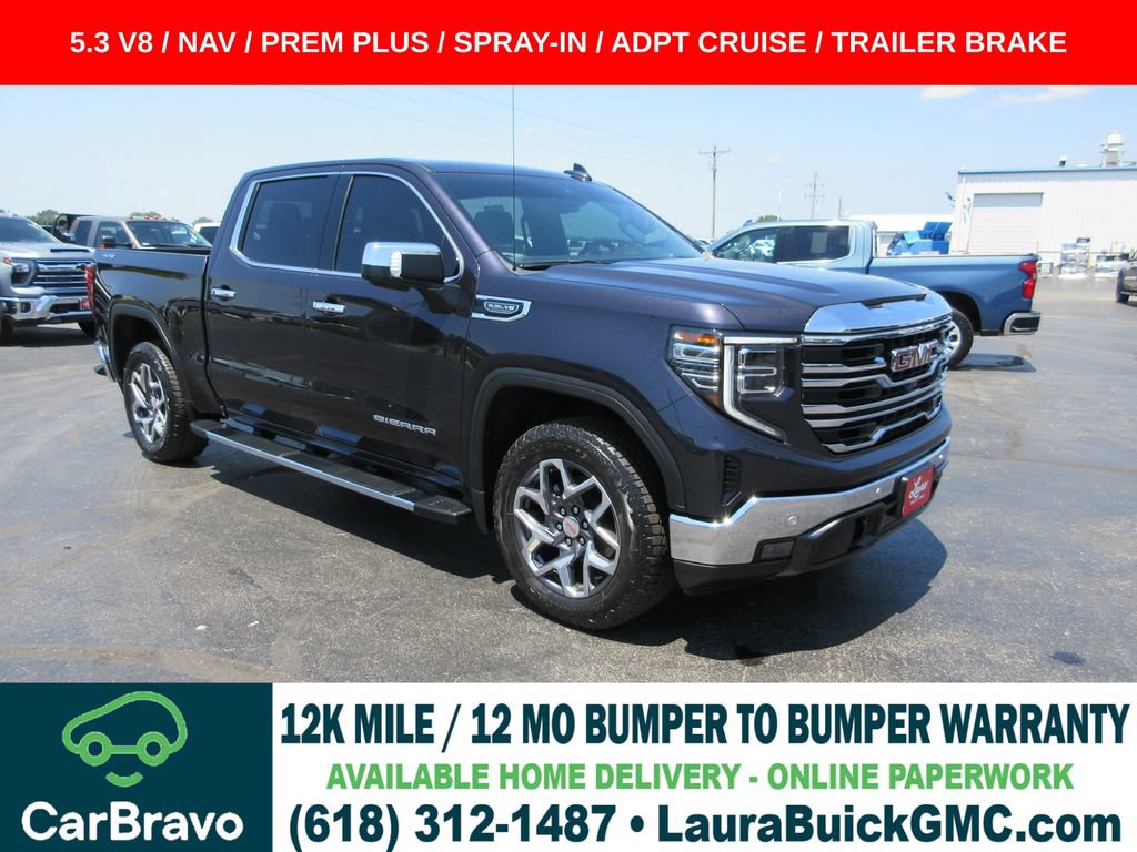 Certified 2022 GMC Sierra 1500 SLT w/ SLT Premium Plus Package AWD/4WD image 1