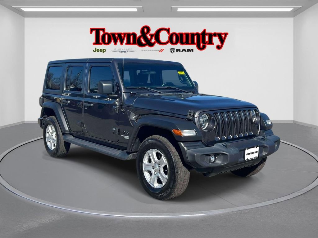 Certified 2021 Jeep Wrangler Unlimited Sport image 1
