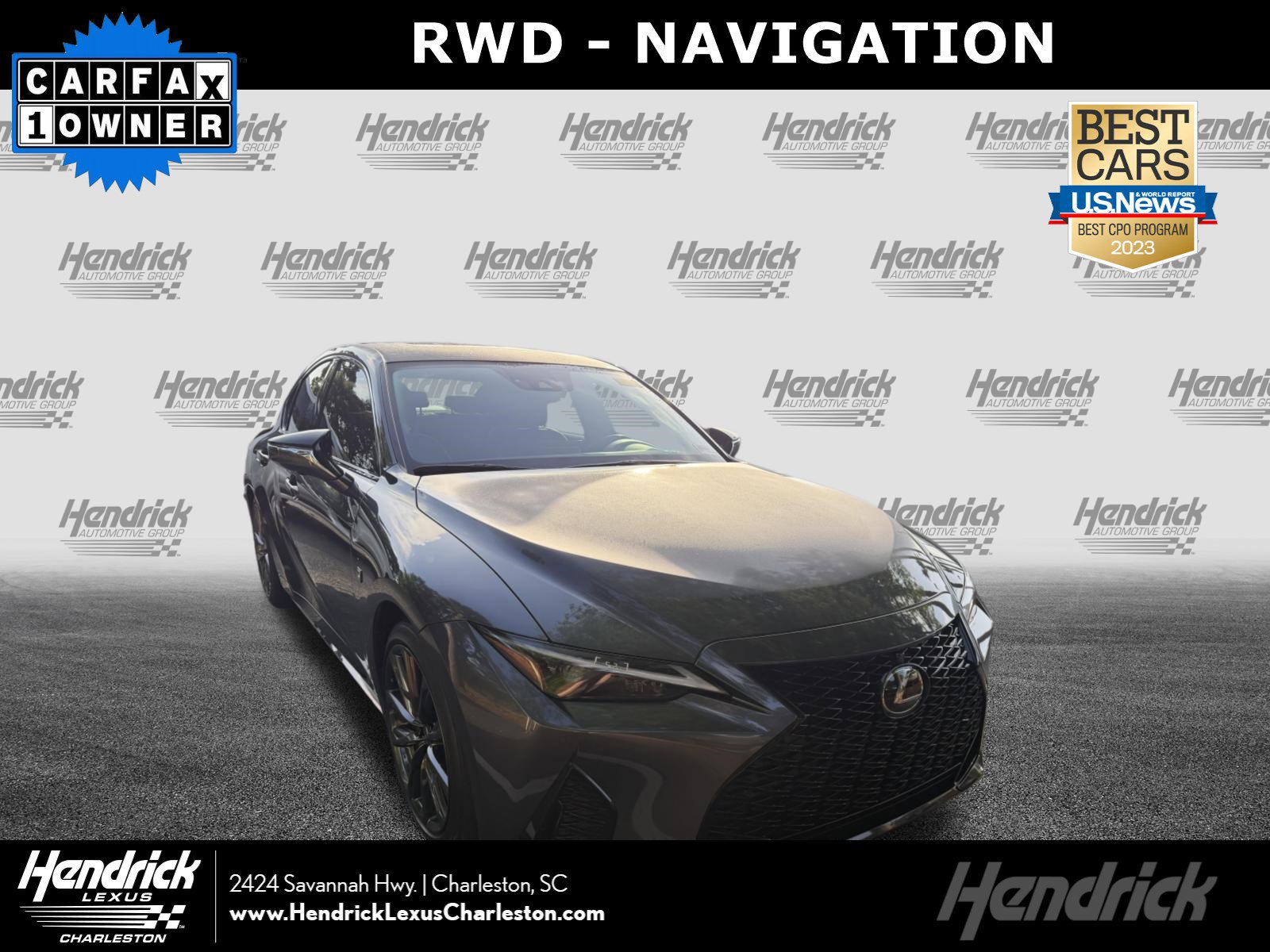 Certified 2023 Lexus IS 350 F Sport w/ Navigation Package RWD video 1