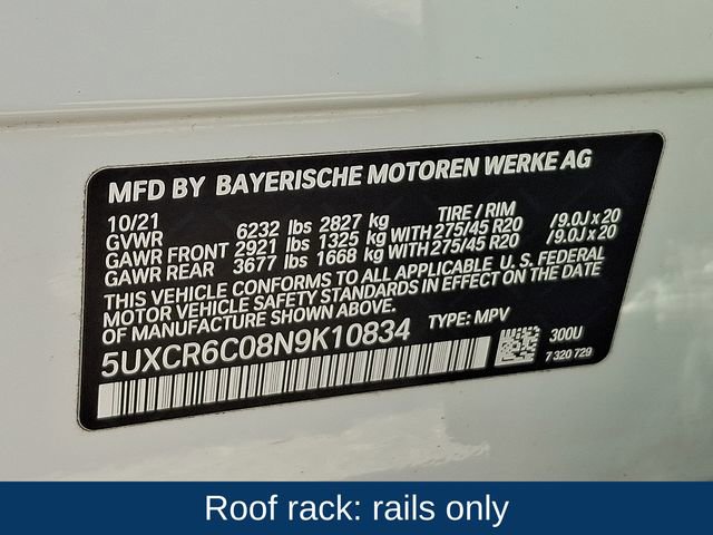 Used 2022 BMW X5 xDrive40i w/ Premium Package image 31