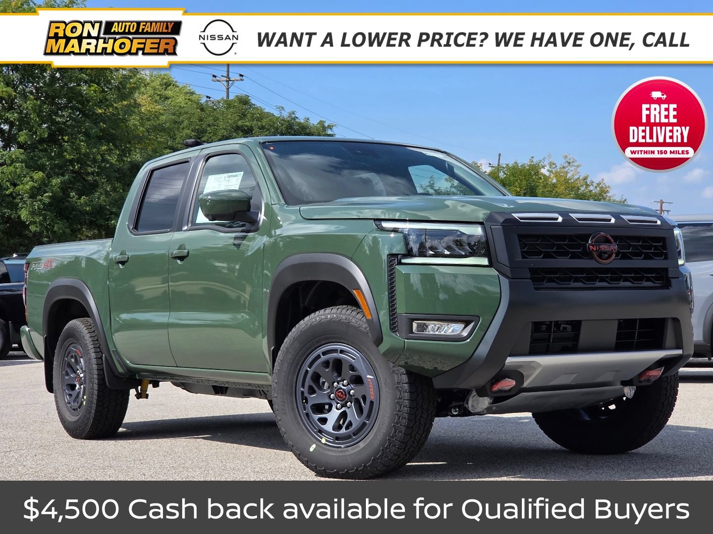 New 2026 Nissan Frontier PRO-4X w/ Pro-4x Convenience Package