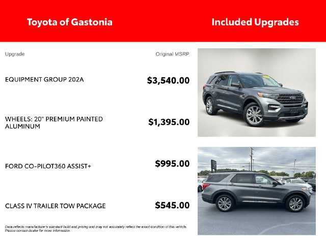 Used 2023 Ford Explorer XLT w/ Equipment Group 202A AWD/4WD image 4