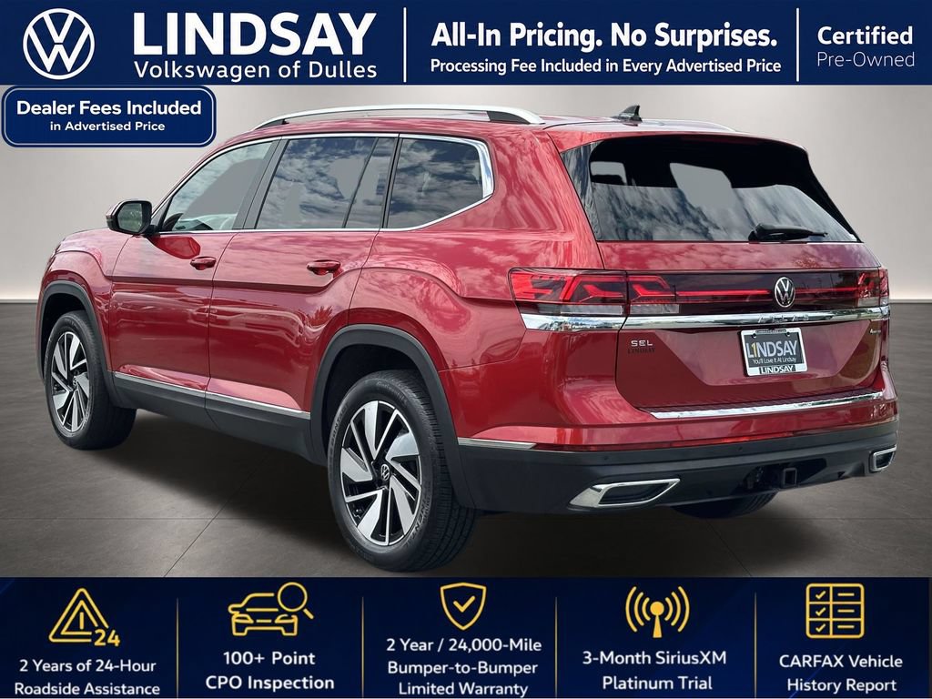 Used 2024 Volkswagen Atlas SEL AWD/4WD image 5