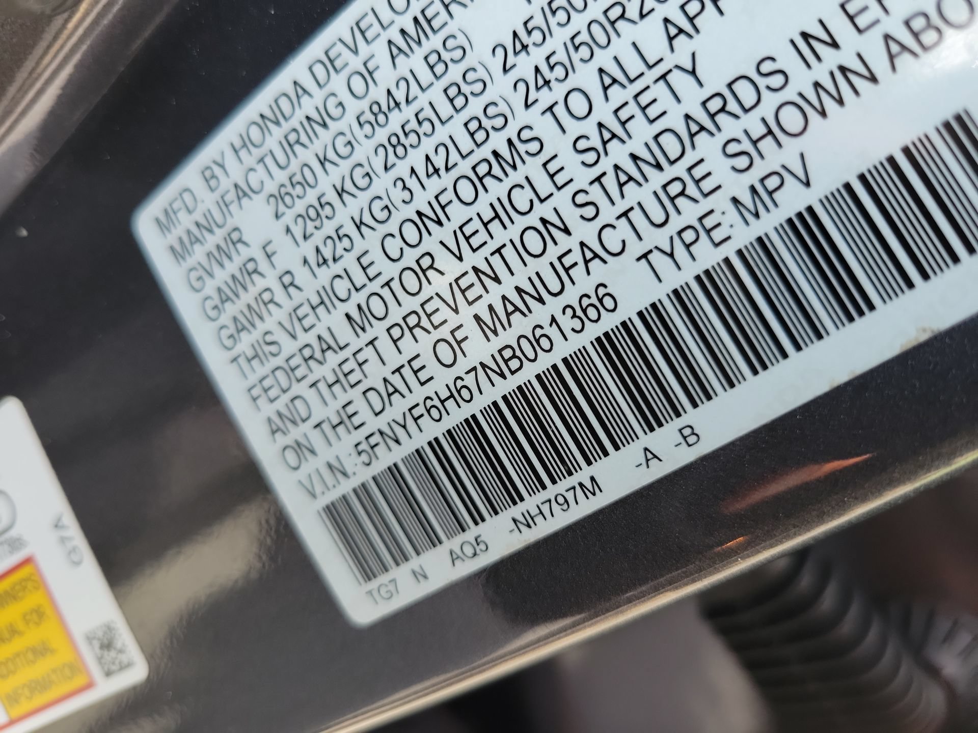 Used 2022 Honda Pilot Touring image 34