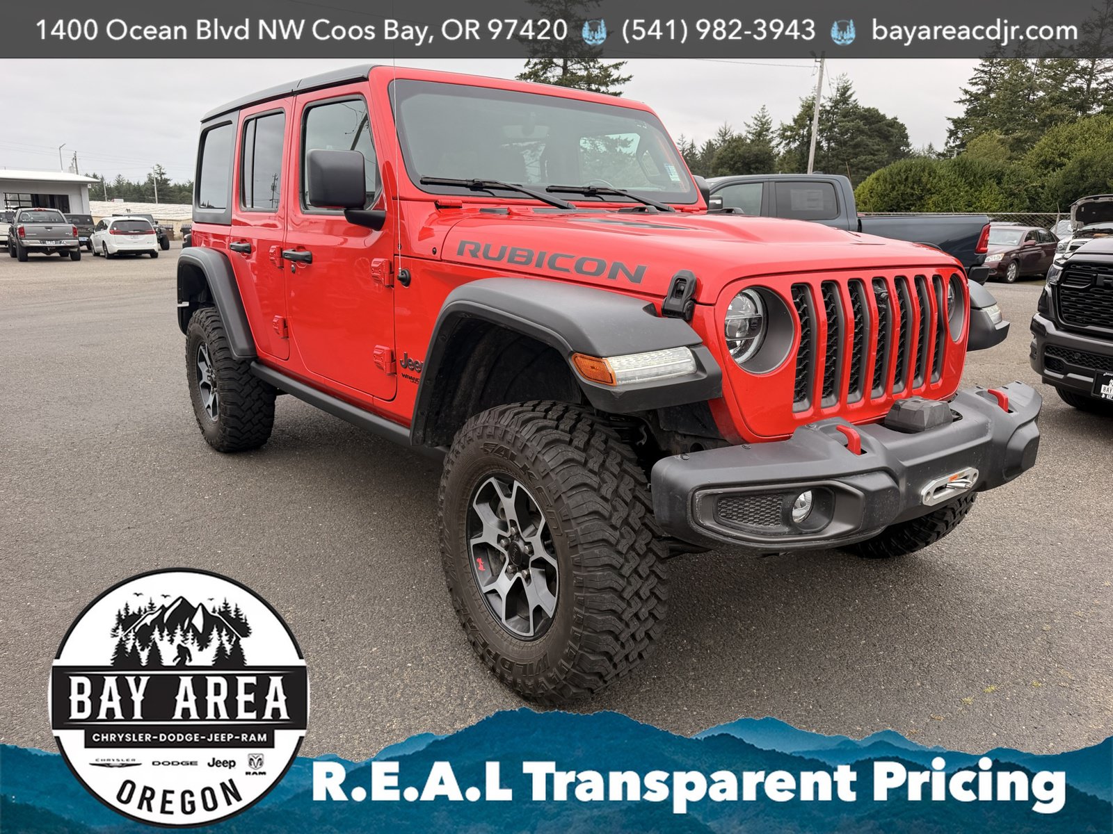 Used 2021 Jeep Wrangler Unlimited Rubicon AWD/4WD image 3