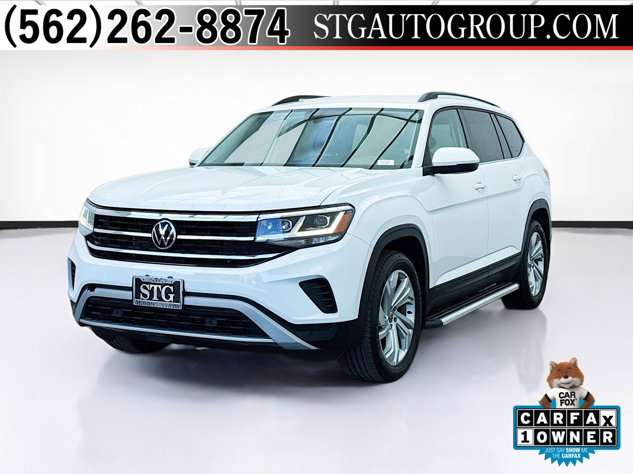 Used 2021 Volkswagen Atlas SE w/ Towing Package