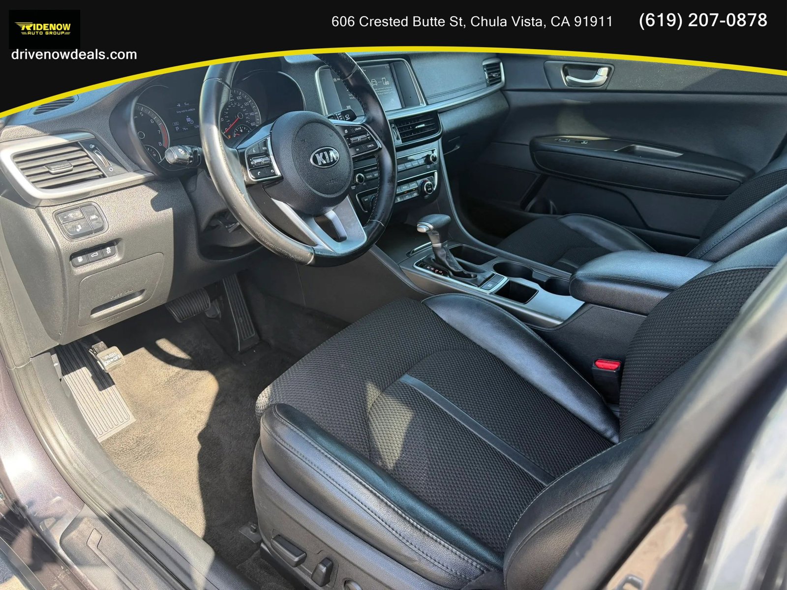Used 2019 Kia Optima S w/ S Panoramic Sunroof Package FWD image 9
