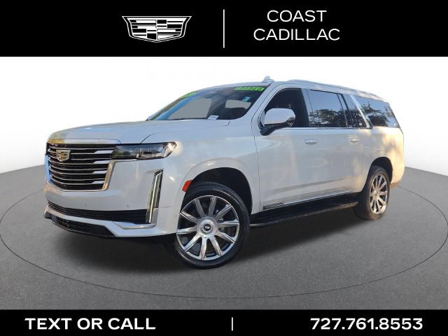 Certified 2022 Cadillac Escalade ESV Premium Luxury Platinum AWD/4WD image 1