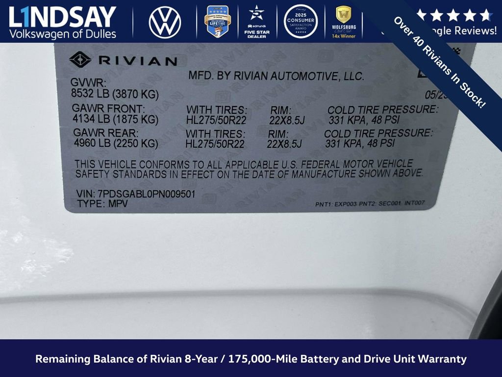 Used 2023 Rivian R1S Launch Edition image 24