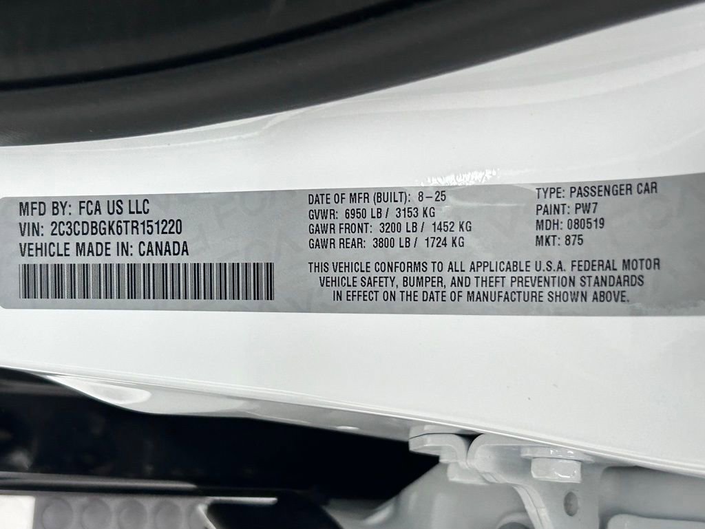 New 2026 Dodge Charger R/T Scat Pack w/ Track Package image 31