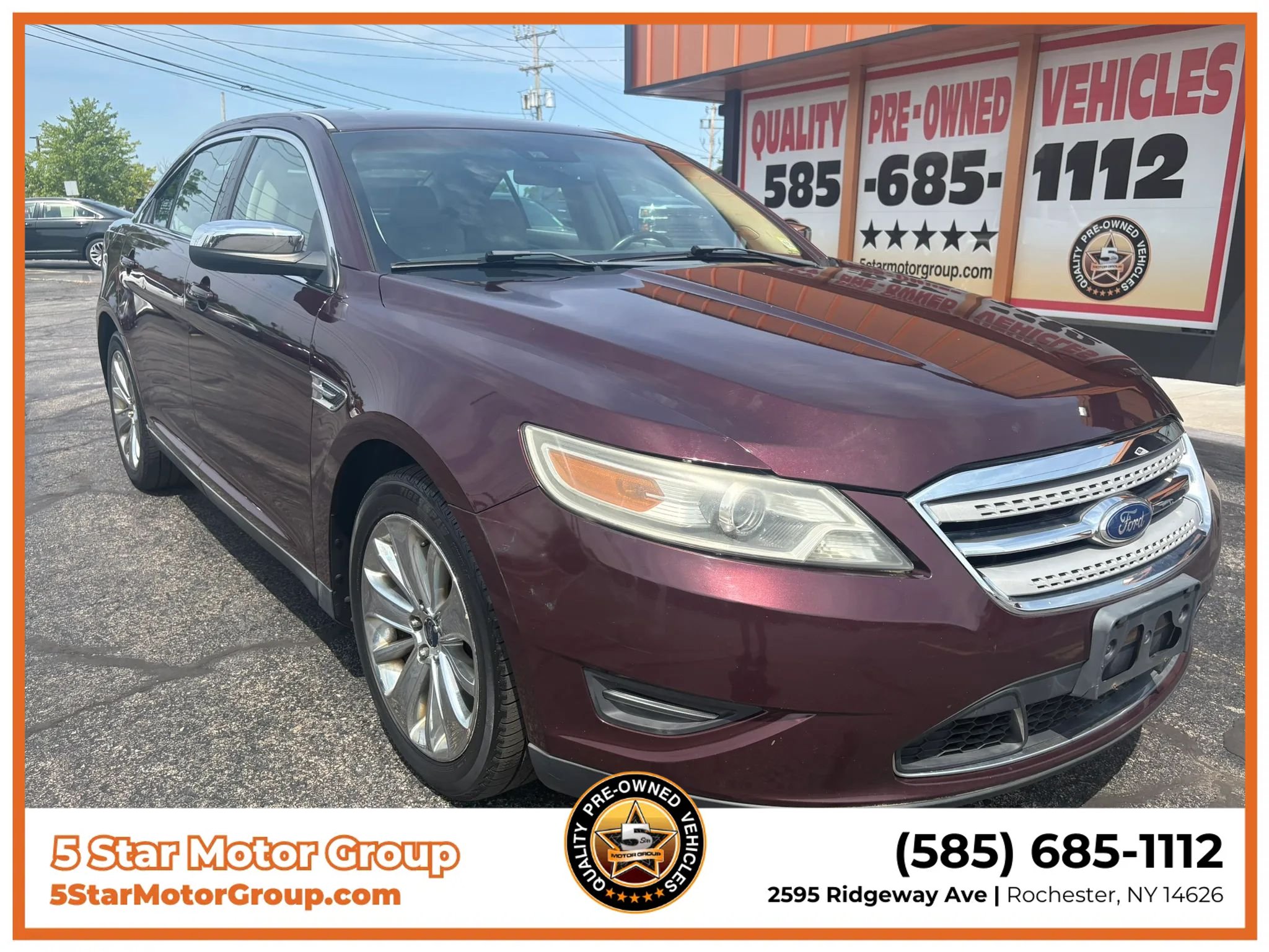 Used 2011 Ford Taurus Limited w/ 303A Rapid Spec Order Code