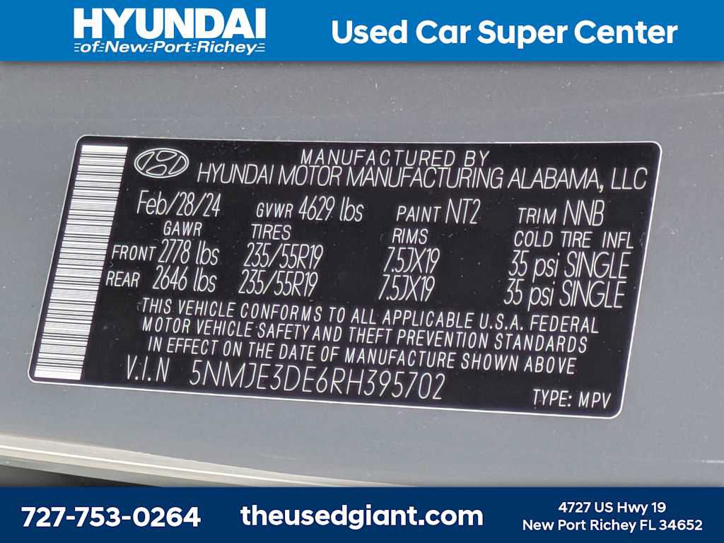 Used 2024 Hyundai Tucson Limited FWD image 46