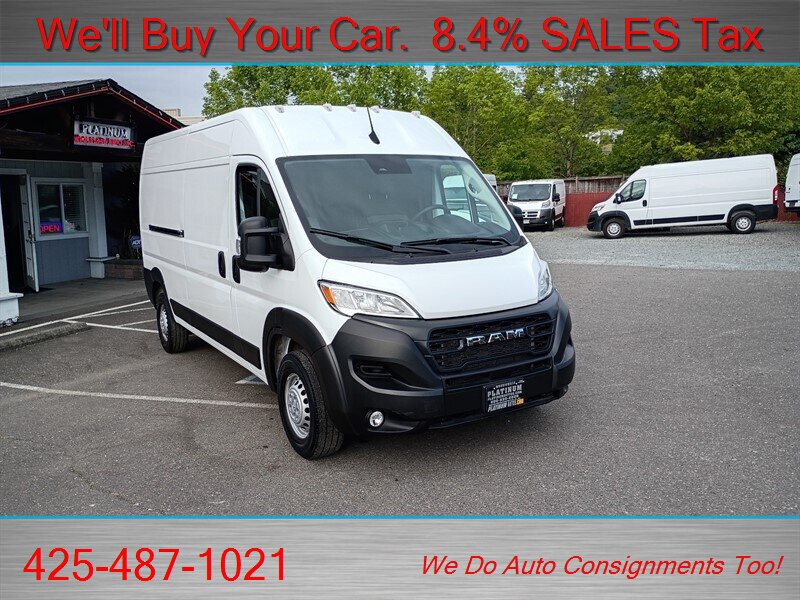 Used 2025 RAM ProMaster 2500 w/ Convenience Group FWD image 3