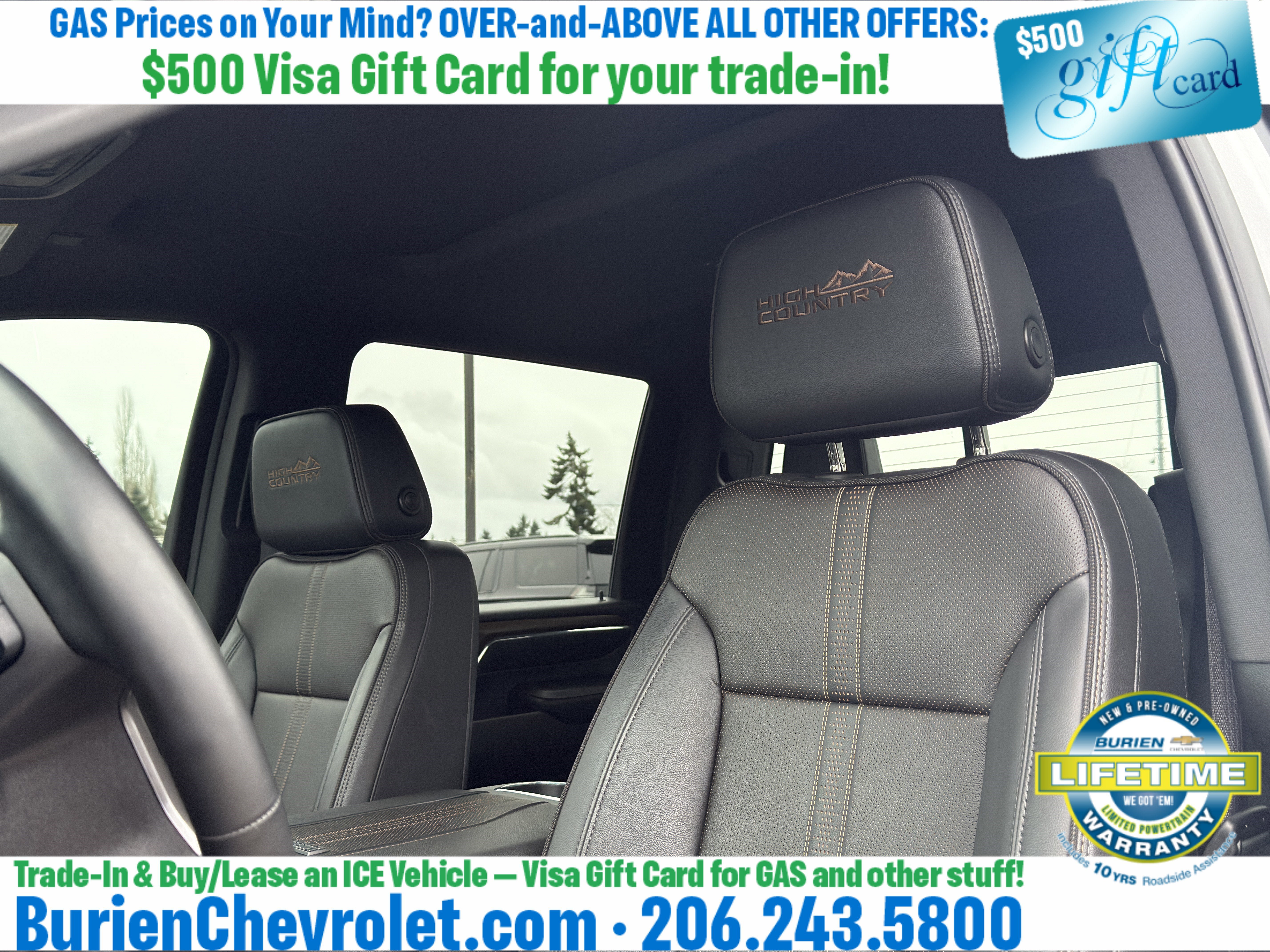 Used 2024 Chevrolet Silverado 3500 High Country w/ High Country Premium Package AWD/4WD image 10