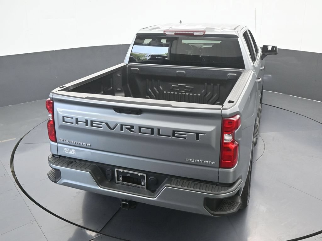 Used 2025 Chevrolet Silverado 1500 Custom w/ Turbomax Blackout Package RWD image 43