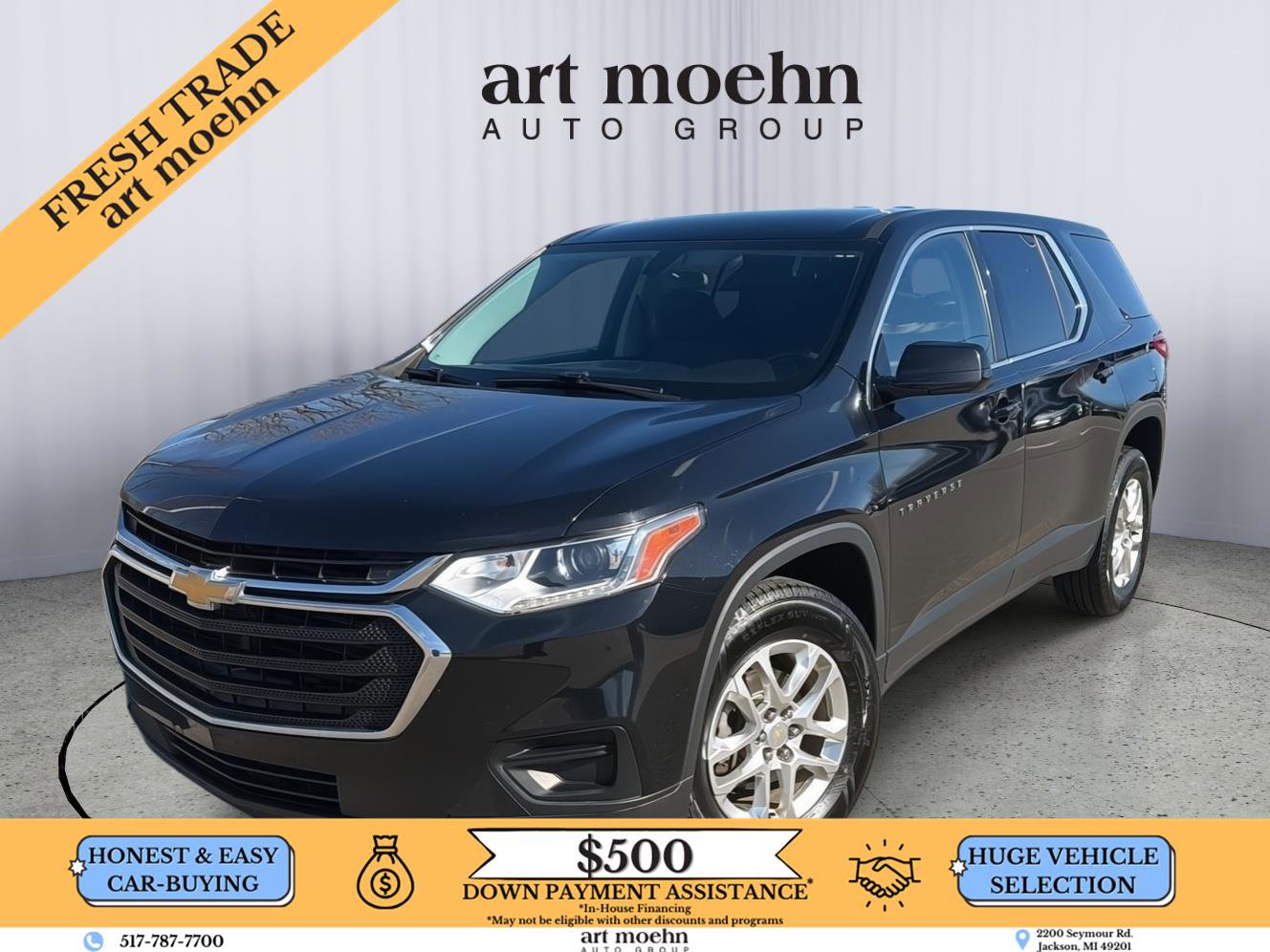 Used 2019 Chevrolet Traverse LS