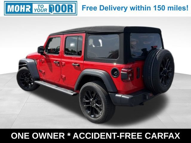 Used 2022 Jeep Wrangler Unlimited Sport AWD/4WD image 3